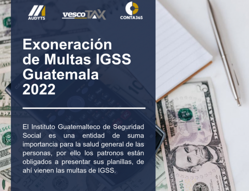 Exoneración de Multas IGSS Guatemala 2022