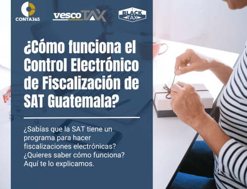 ¿Cómo funciona el Control Electrónico de Fiscalización de SAT Guatemala?